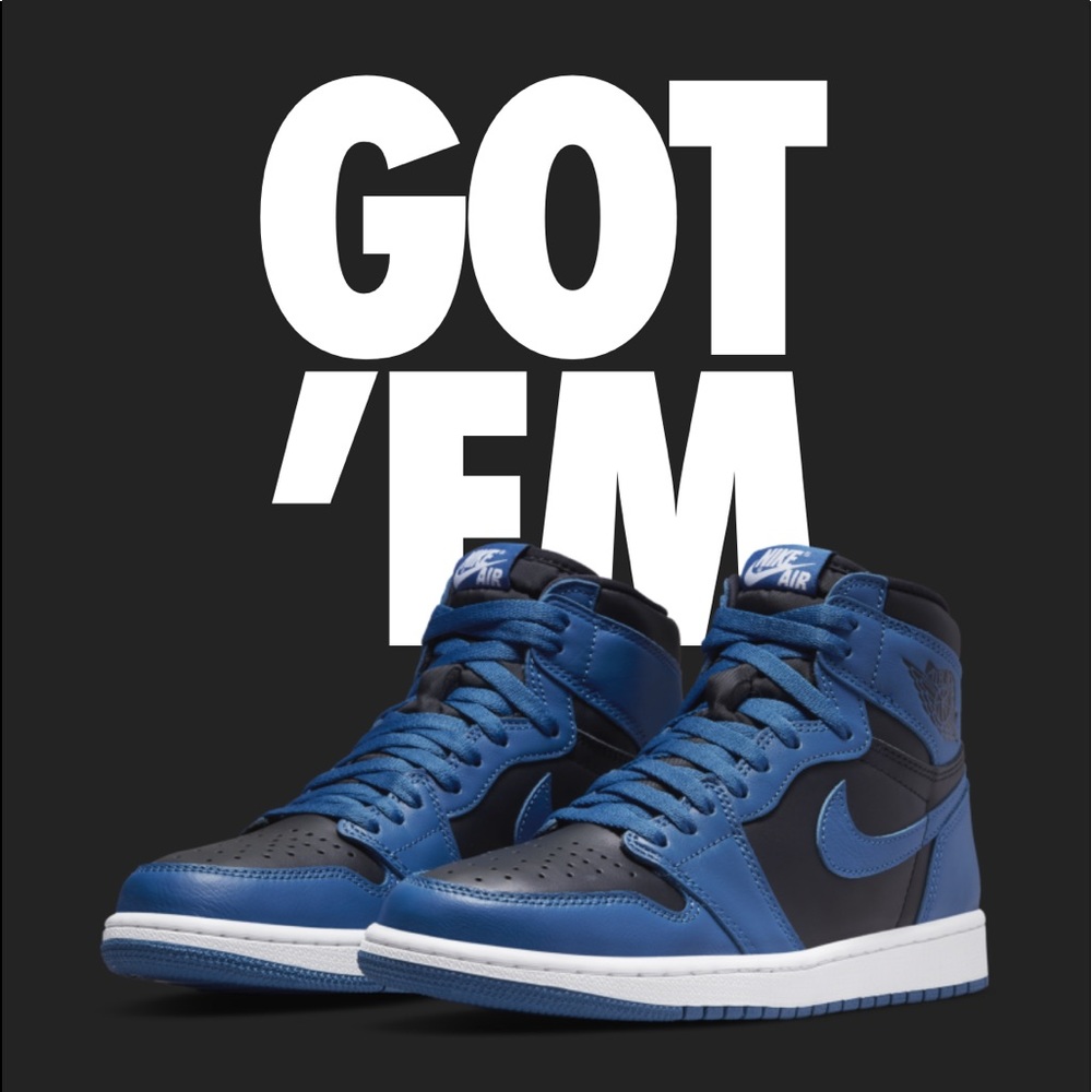 Air Jordan 1 marina blue